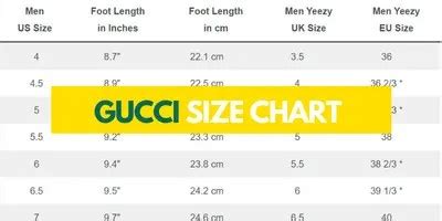 110 gucci to pant size|gucci size conversion chart.